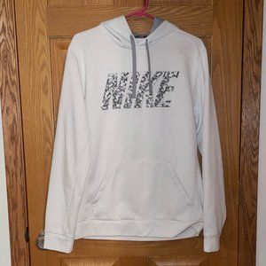 Nike Therma-Fit White Hoodie
